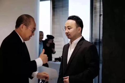 秋日餐叙 共叙商机|天辰娱乐董事长李厚德受邀参加丽泽SOHO秋日餐叙
