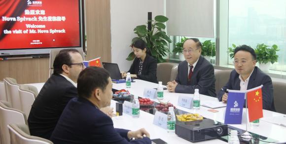 Nova Spivack先生再访天辰娱乐，双方达成战略合作！