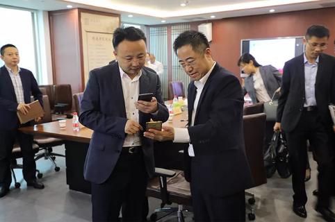 明光市市委书记被天辰娱乐企业文化深深感动 | 深入沟通合作空间广阔