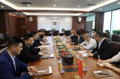 明光市市委书记被天辰娱乐企业文化深深感动 | 深入沟通合作空间广阔